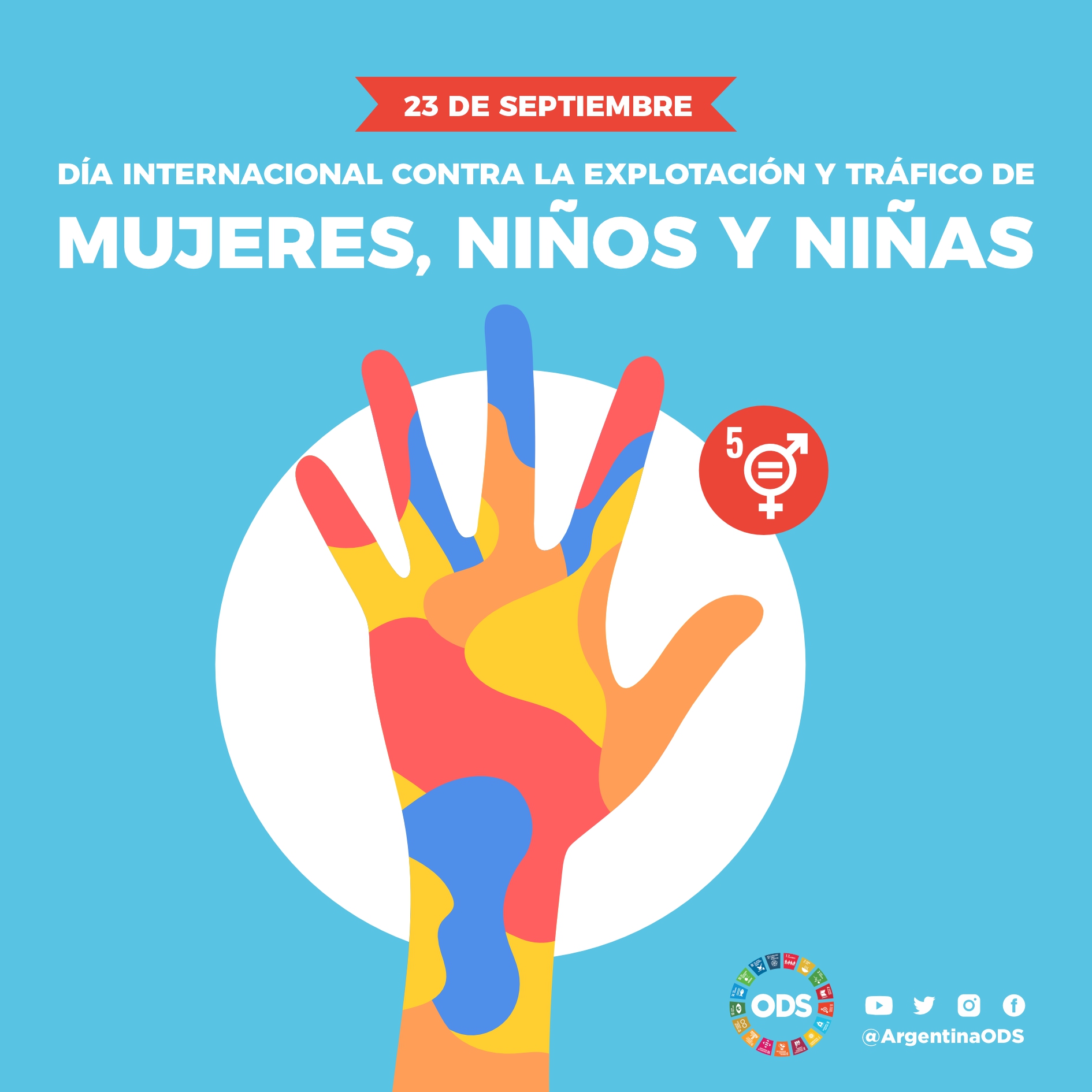 DÍA INTERNACIONAL CONTRA LA EXPLOTACIÓN SEXUAL Y LA TRATA DE MUJERES, NIÑOS Y NIÑAS