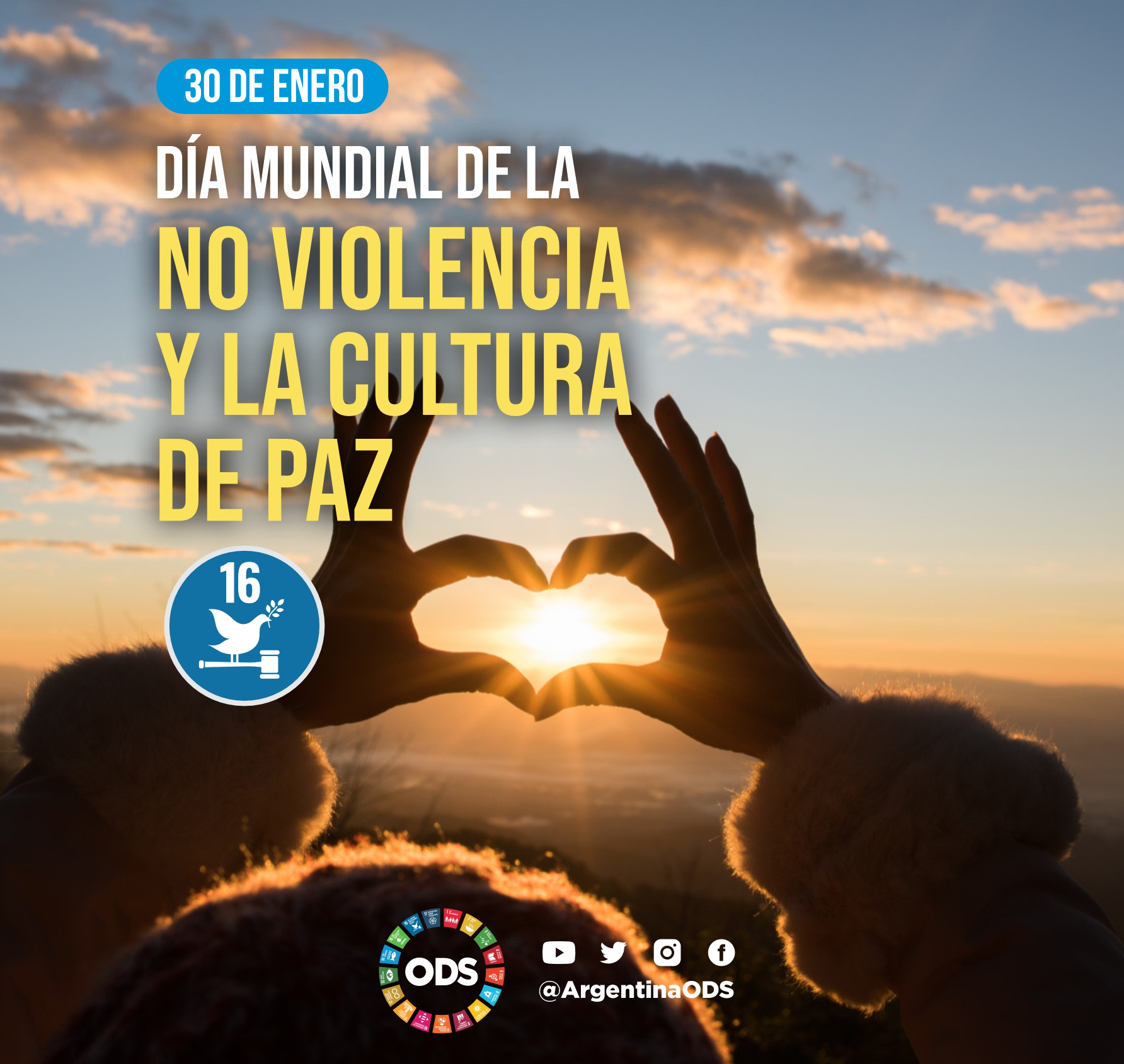 DÍA MUNDIAL DE LA NO VIOLENCIA Y LA CULTURA DE PAZ